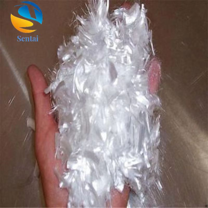 Construction Site Cement Mortar Polypropylene Fiber Polyester Fiber Polyvinyl Alcohol Fiber Concrete Crack Resistant Fiber