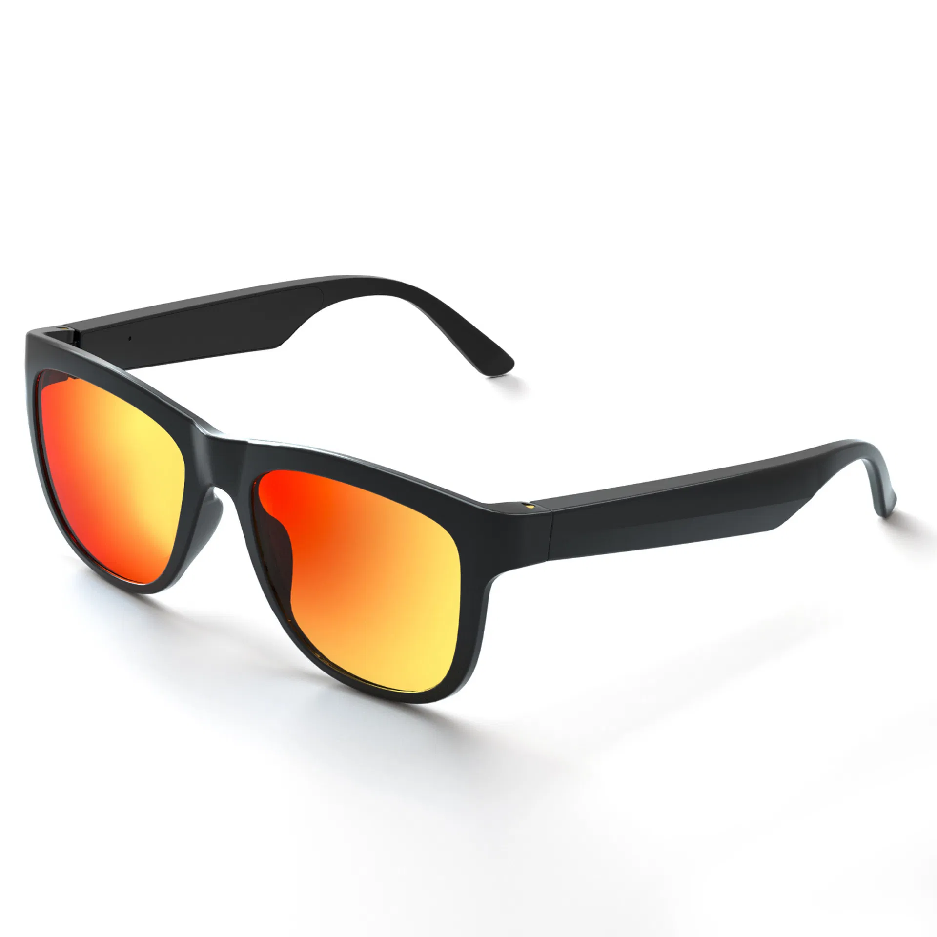 Smart Bluetooth-Compatible Glasses, UV Protection Music Player Sunglasses for Android & Ios - Red