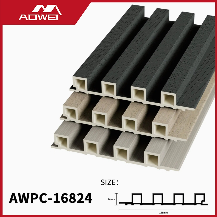 Stylish Indoor PVC Wood Plastic WPC Panels for Home Decor