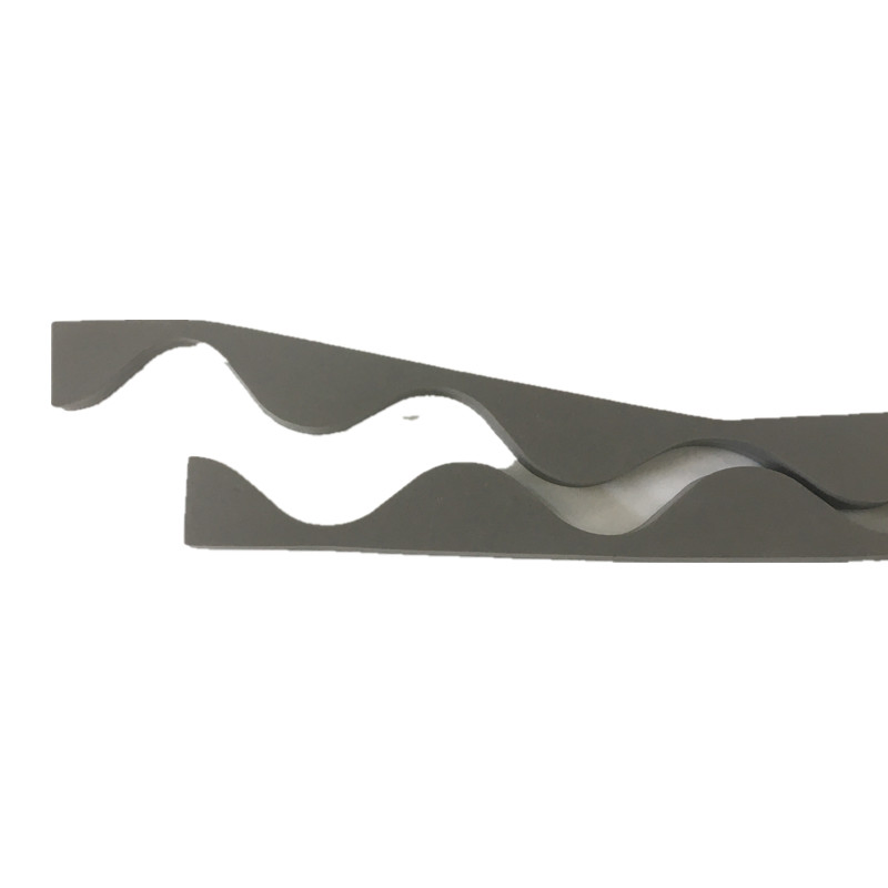 Corrugated Foam Infill Strips Eave Roofing Foam Custom Roof Closure Infill Adhesive Foam Strip