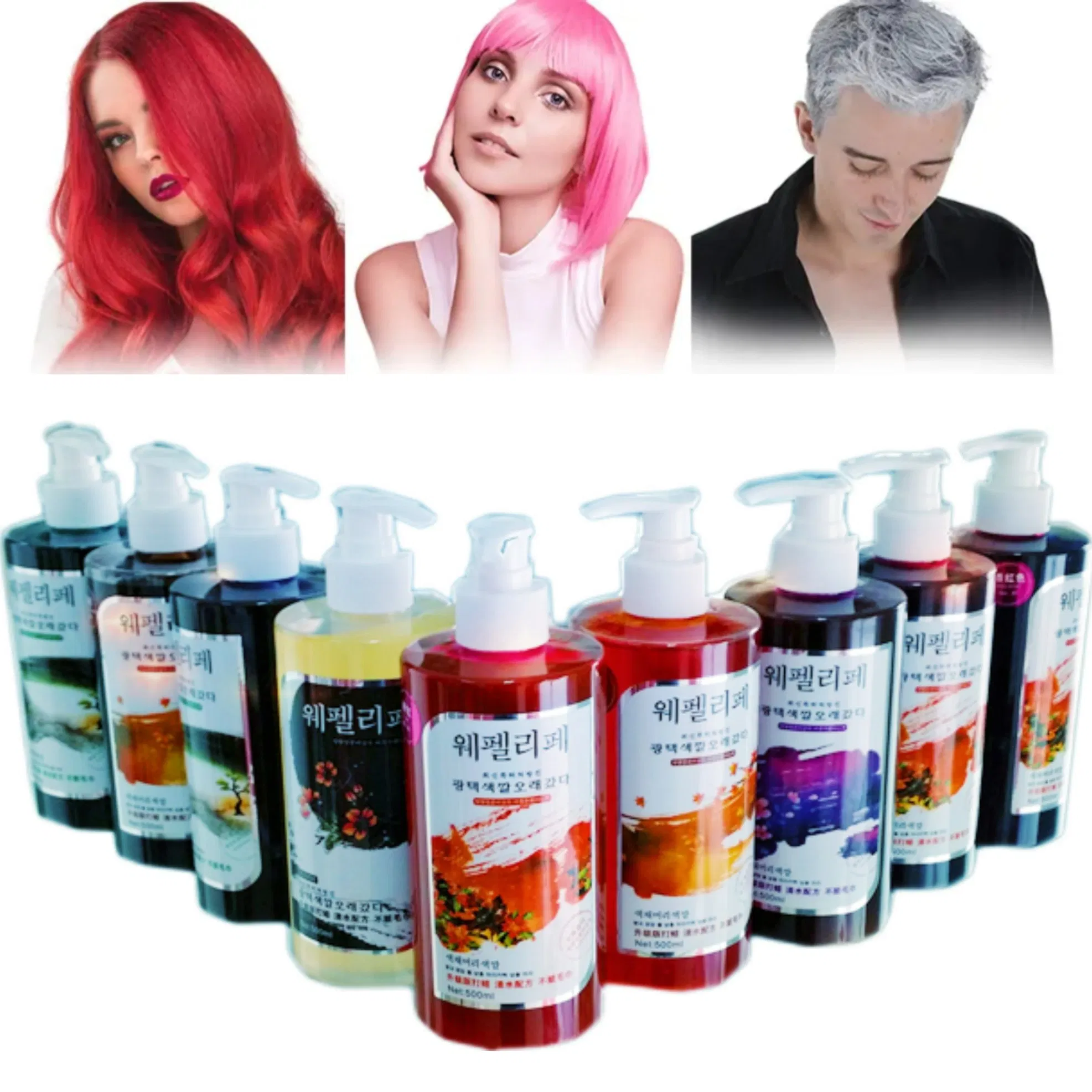 OEM/ODM 42 Colors Best Quality Temporary Popular Hair Dye Hair Manicure