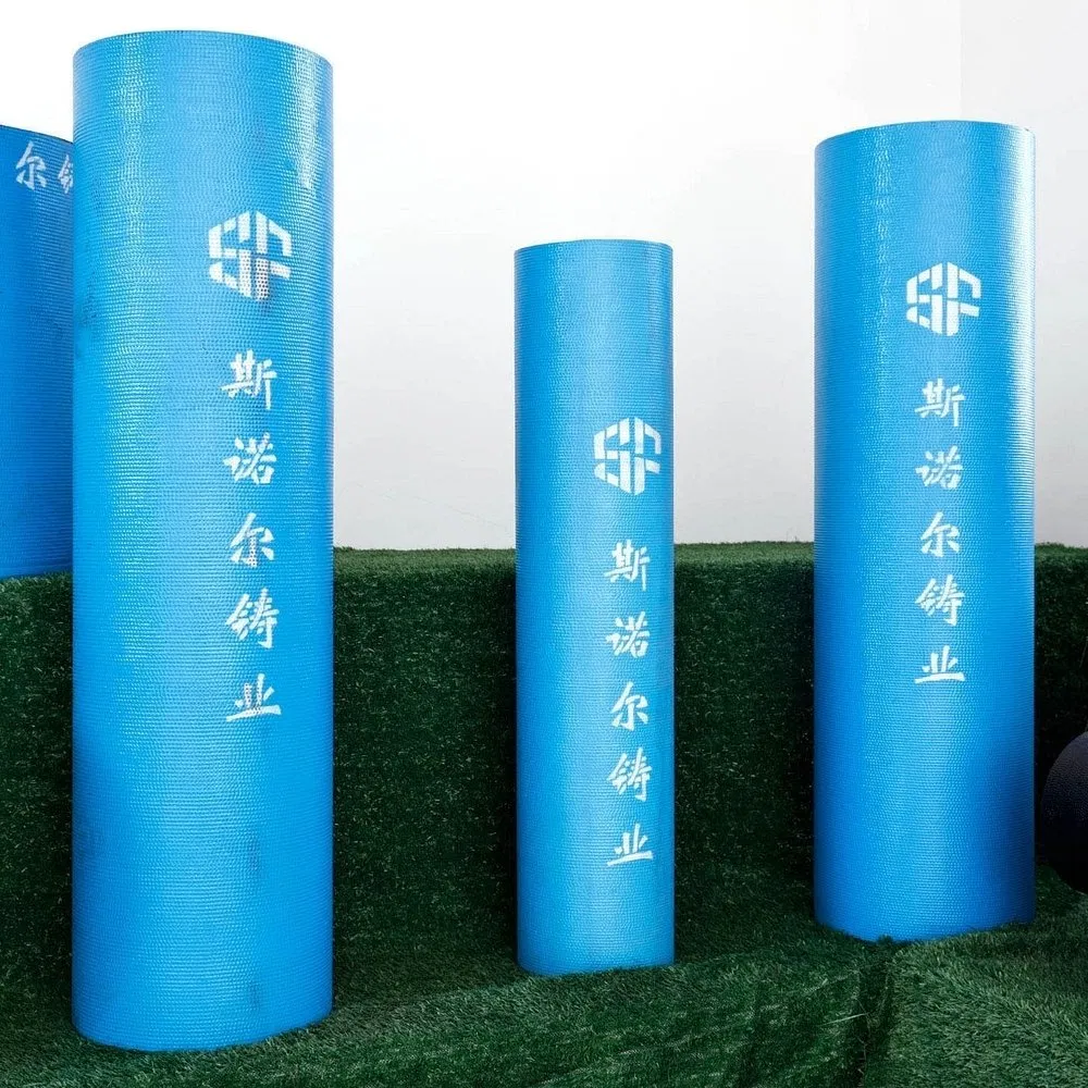 Environmental Friendly Zinc-Rich External Coating Ductile Cast Iron Exhaust Pipe