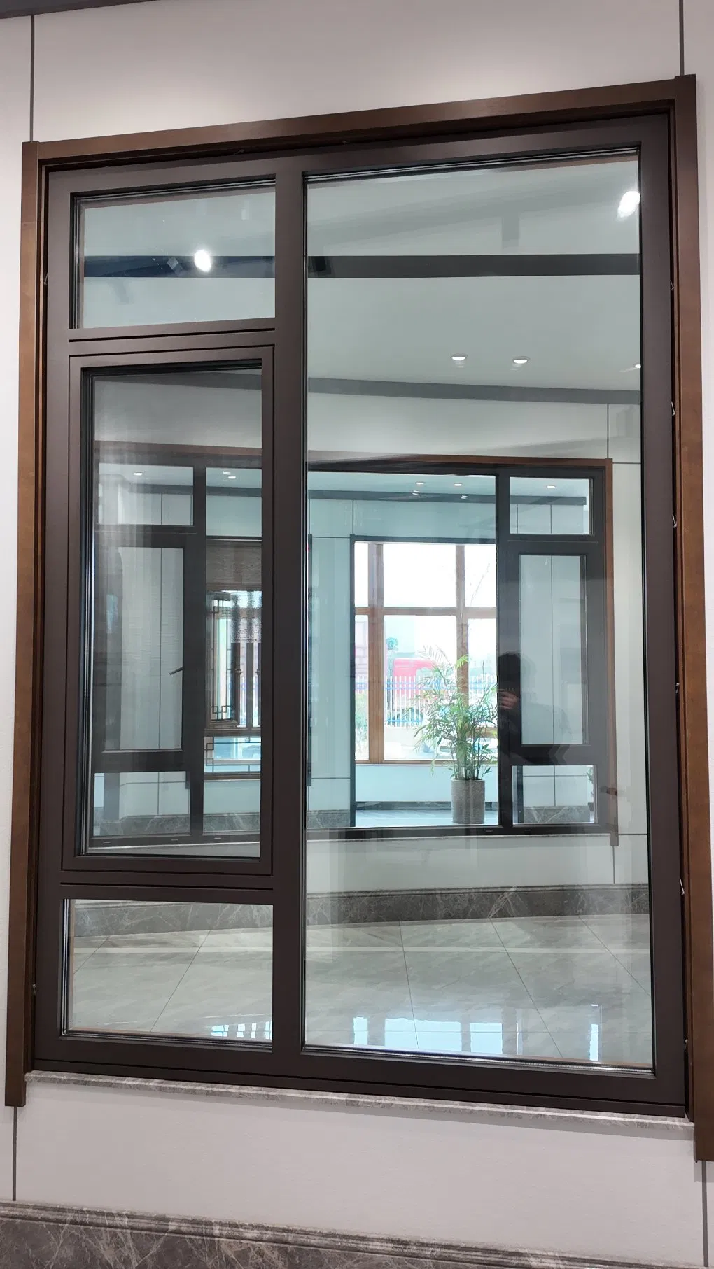 High Cost-Performance Aluminum-Clad Wood Window