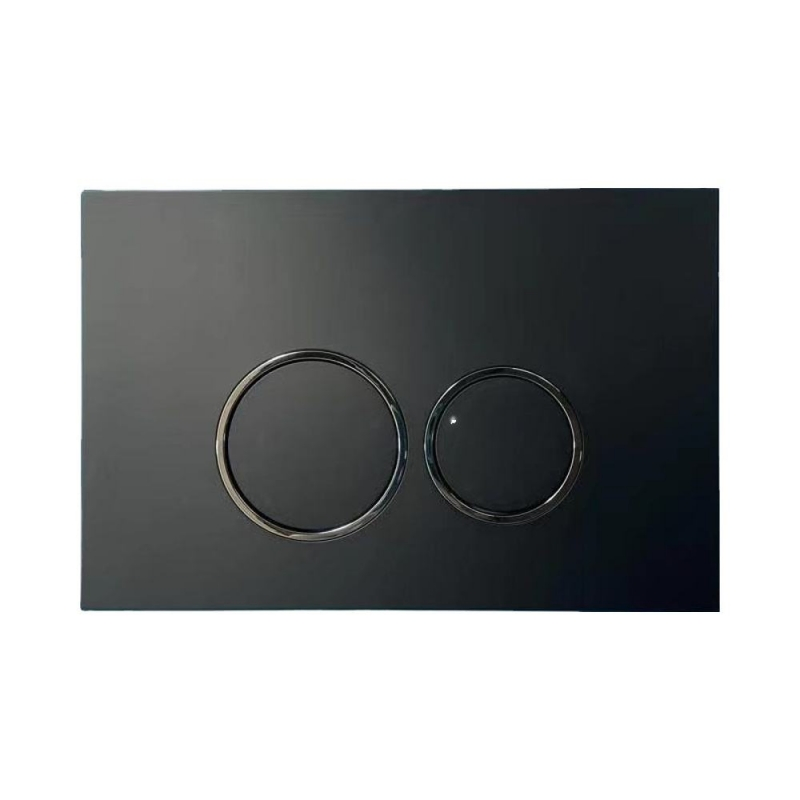 Wholesale ABS Plate Black White Double Flush Button for Wall-Hung Toilet Tank