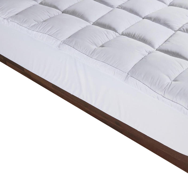 Bamboo Viscose Mattress Protector Fitted Mattress Topper for Bed Quilted Pillow Top