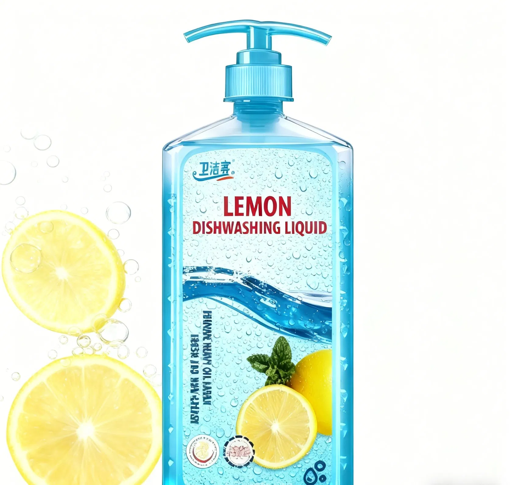 Ultra-Efficient Dishwashing Liquid with Ergonomic Design for Easy Use