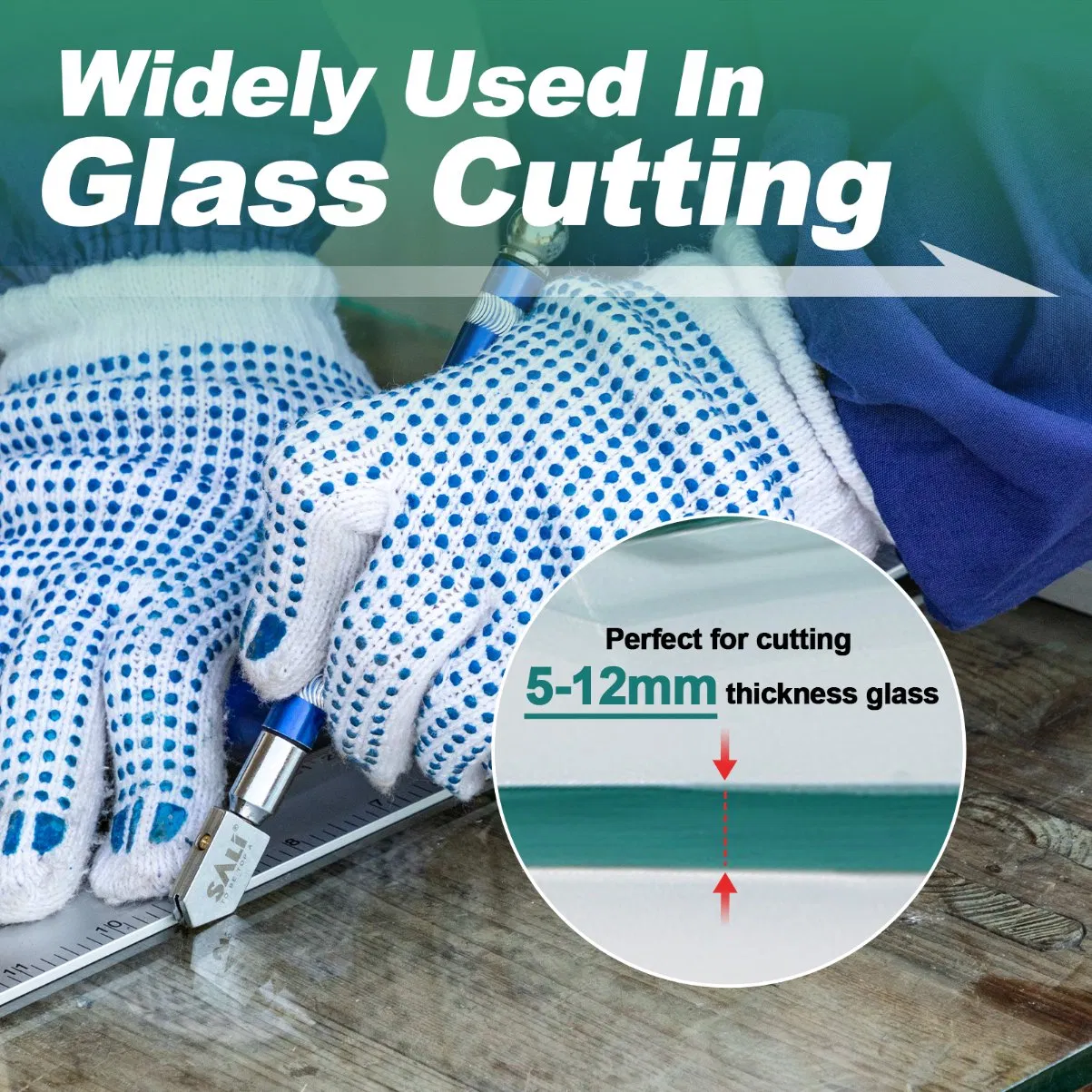 Sali 181mm Cemented Carbide Blade Glass Cutter