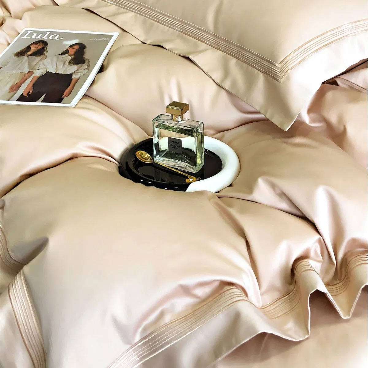 Modern Cotton Comforter Organic Home Textile Chic Bedding