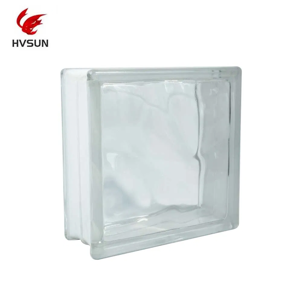 Hollow Inner Color Glass Brick for Decoration High Quality