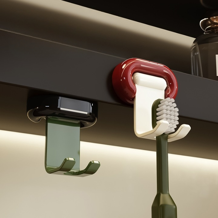 Stylish Wall-Mounted Mirror Cabinet with Waterproof Toothbrush Holders