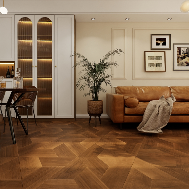 High Quality Modern Minimalist Inmersive Luxury Art Decoration Floor in Hotel Living Room