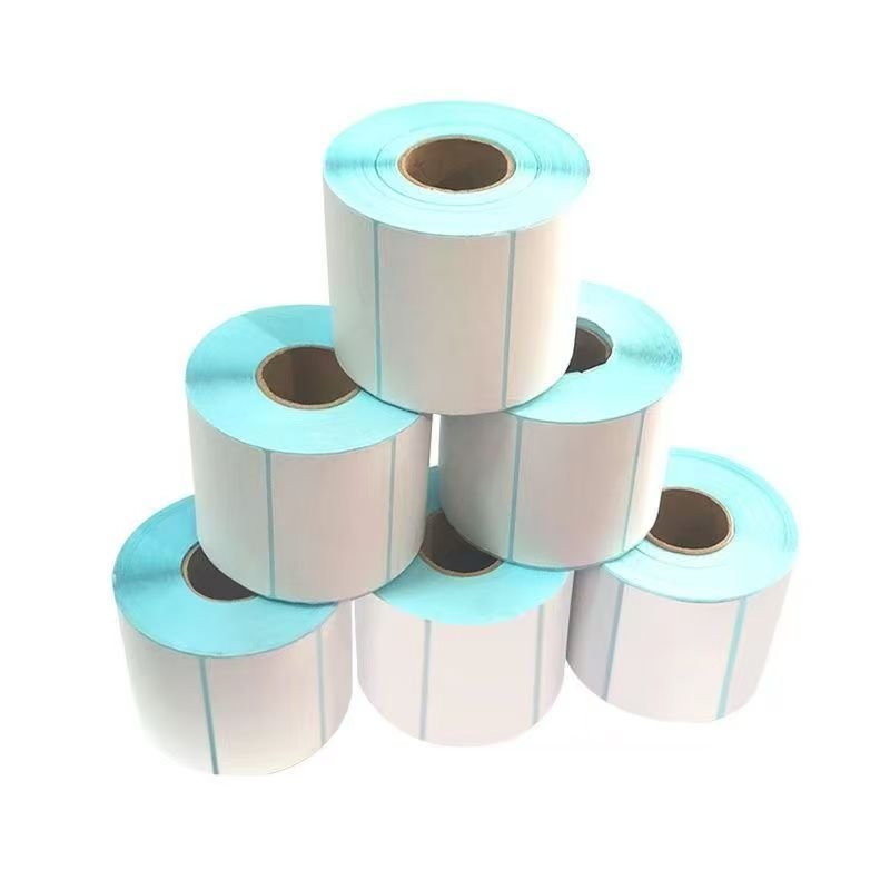 Thermal Self-Adhesive Label Sticker Paper for Supermarket (customizable in size)