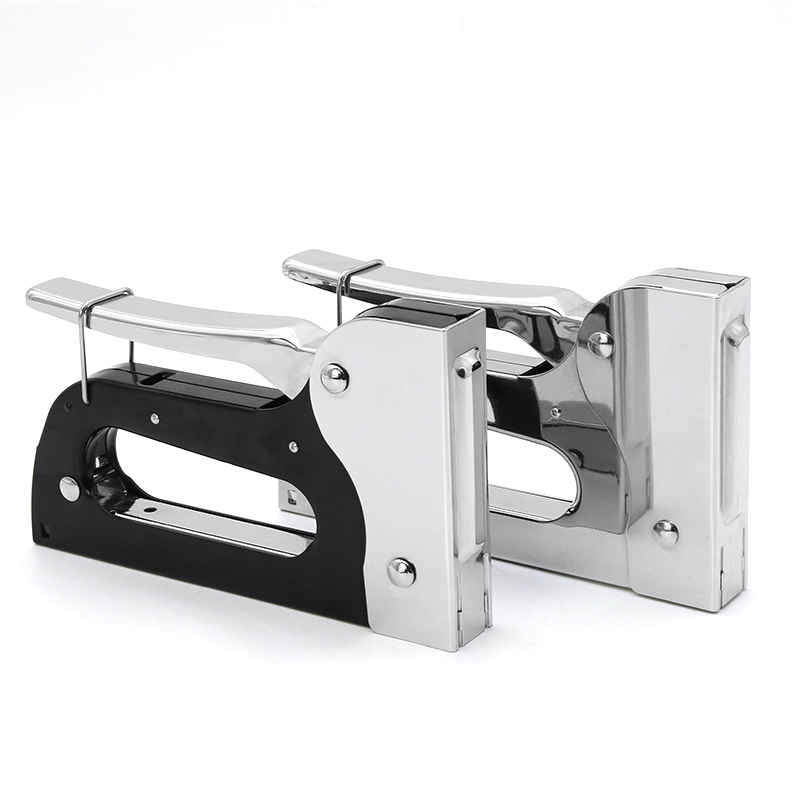 Multi-Function Hand Metal Staple Gun Stapler Tack Roof Decorative