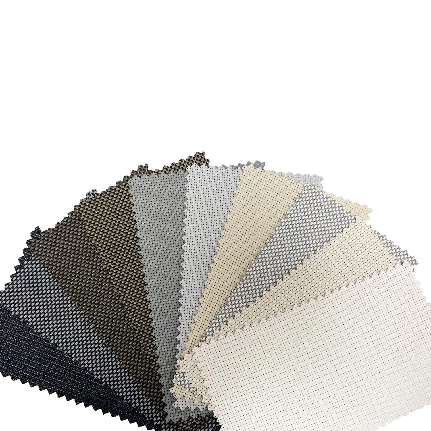 Uneed 5%-3%-1% Openness Solar Shade Sunscreen Roller Blinds Fabric