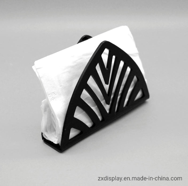 New Arrived Tabletop Triangle Acrylic Napkin Tissue Holder for Restaurant