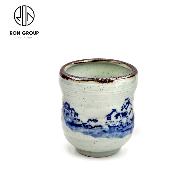 Wholesale Cheap Price Chinese Porcelain Ceramic Water Coffee Cafe Tea Cup for Restaurant Hotel Commercial Drinkware Use