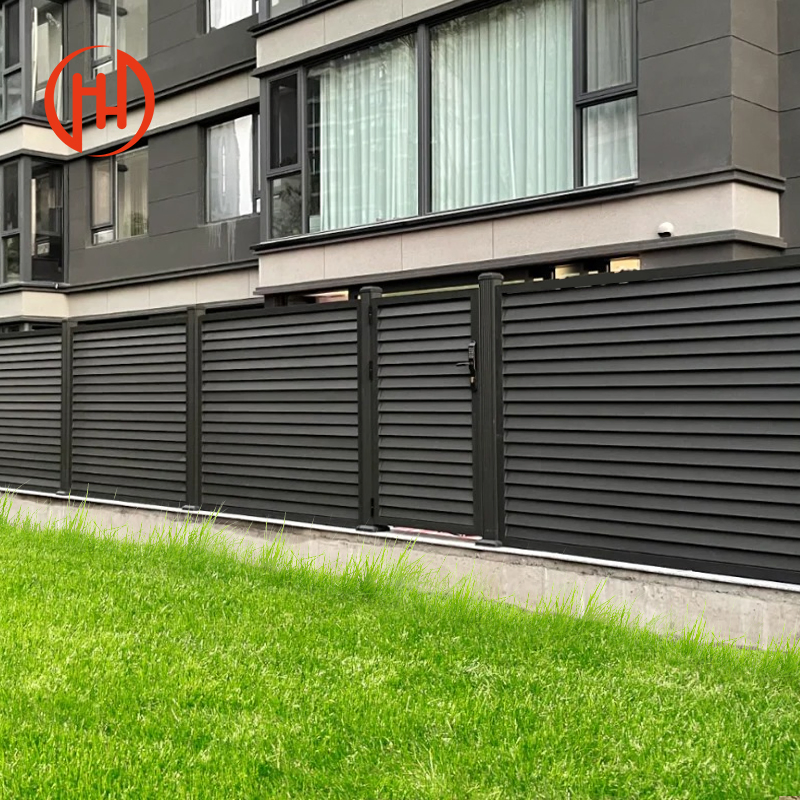 Wholesale Privacy Screens Fence High Quality Ornamental Aluminum Bclcony Louver Fence