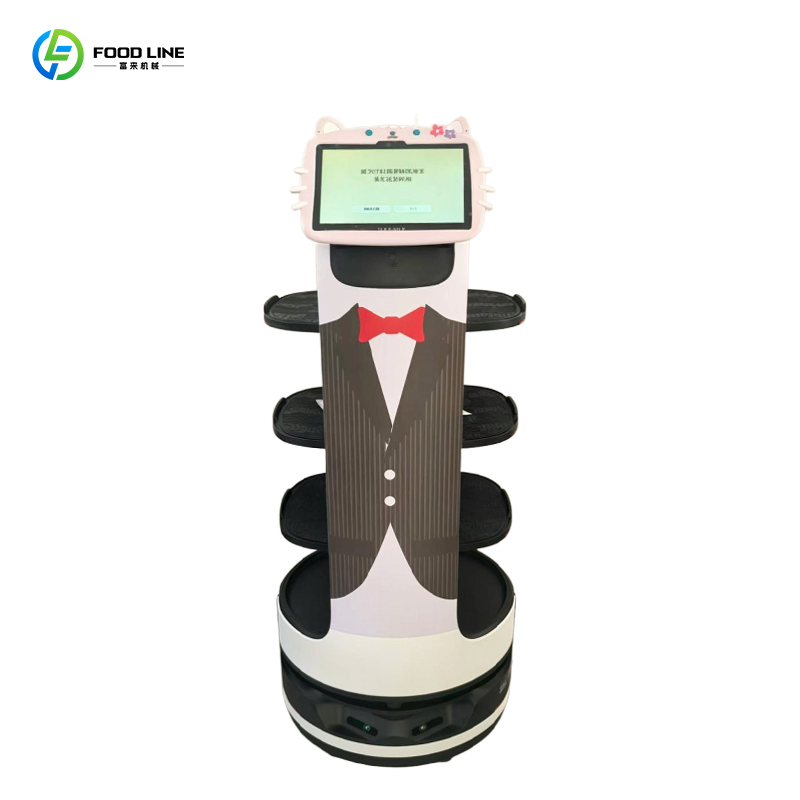 High Efficiency Multi-Purpose Smart Delivery Robot for Welcome Greeting Reception