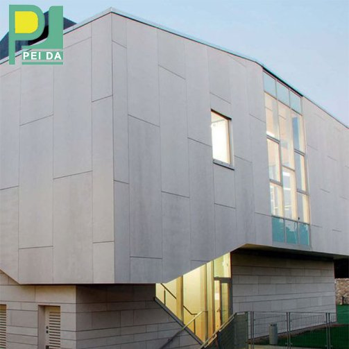 Facade Cutting Fibre Cement Board Decorative for External Use