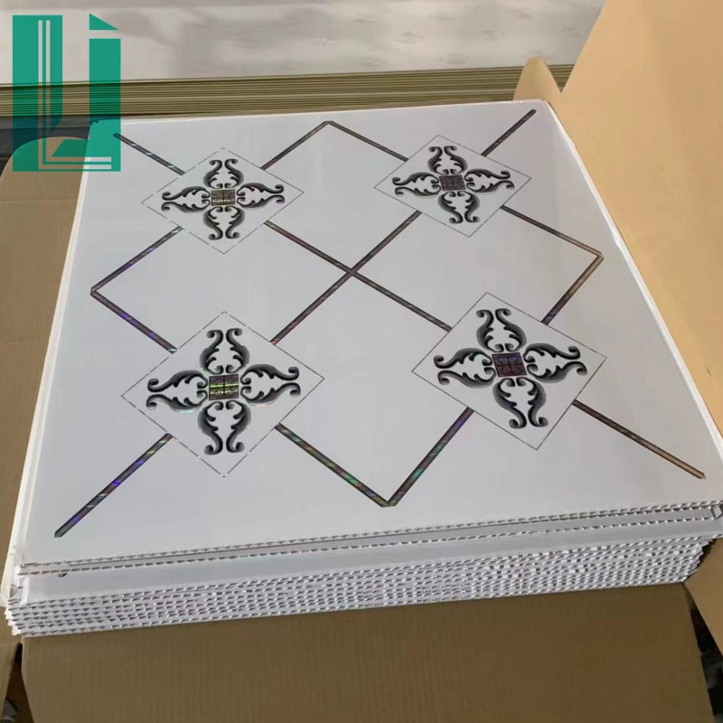 PVC Ceiling Panels, PVC Square-Shaped, Modern, Heat-Resistant, Waterproof