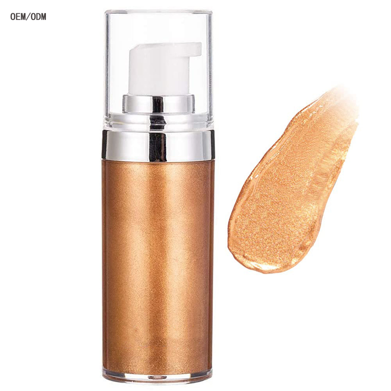 Beauty Cosmetics Skin Care Body Glitter Waterproof Liquid Highlighter Shimmer Body Oil