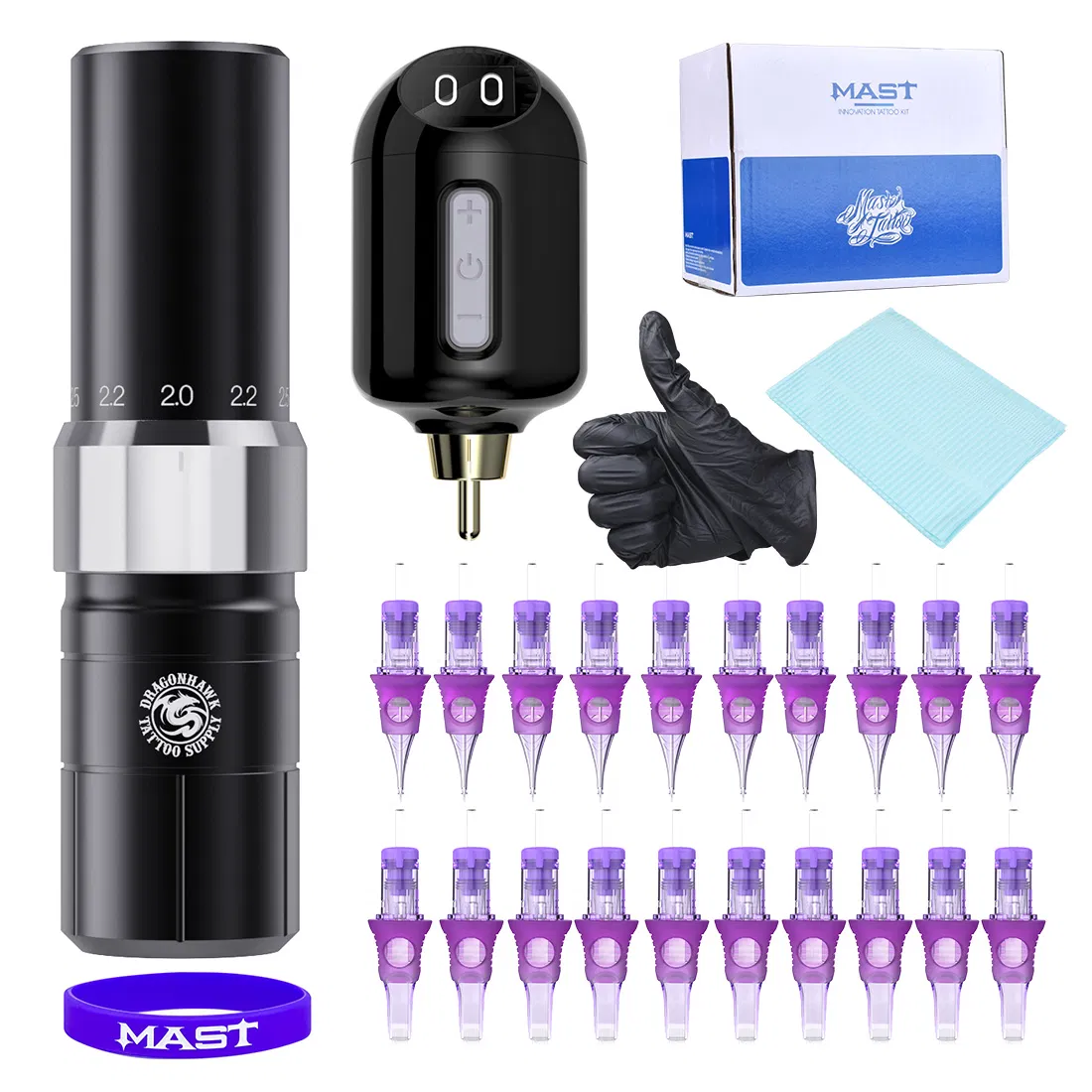 Wireless Tattoo Pen Kit Mast Tour Y23