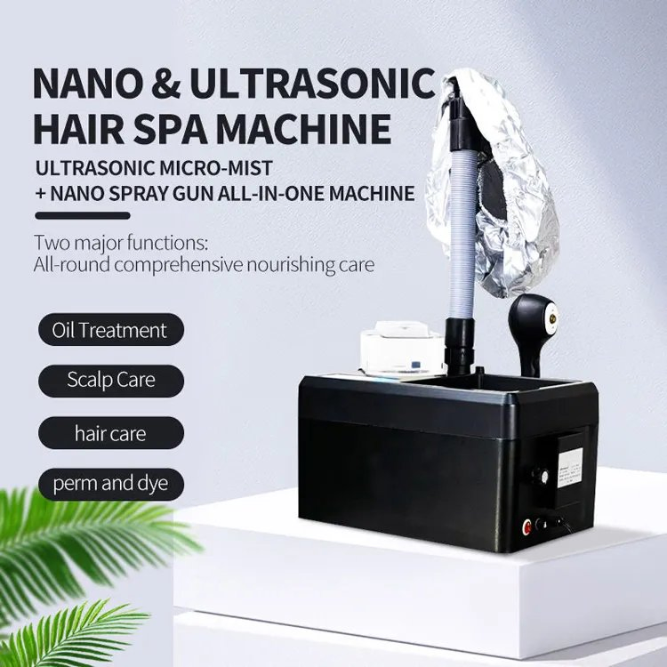 Hair-Steamer Scalp Care Spare Parts Beauty Salon Wall Mounted Micro Mist Hair Smoothing SPA Machine
