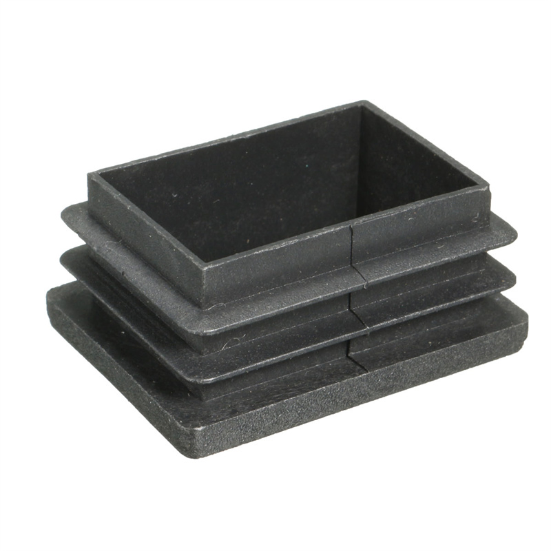 Square End Caps Tubing for Plastic Plug Cap Cover Tube Table Chair