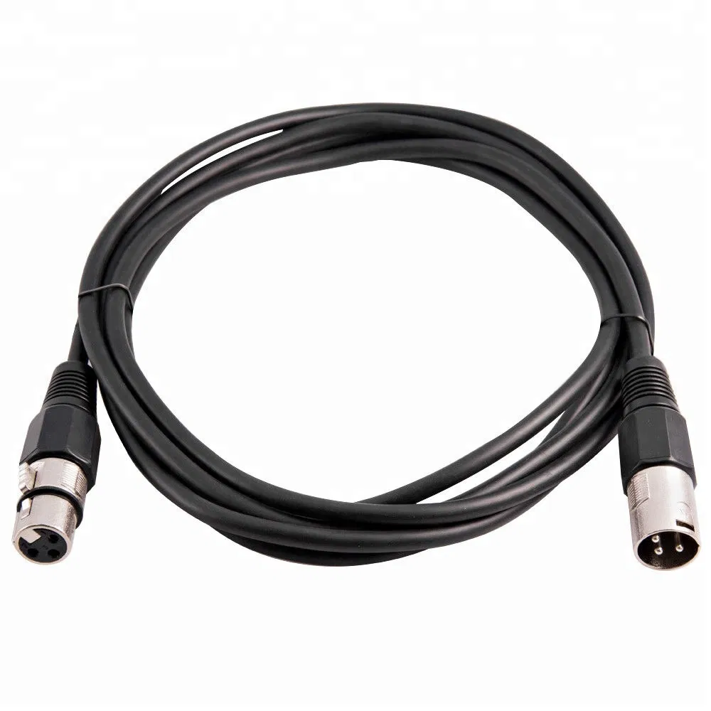 3 Pin XLR Male to Female Microphone Cable