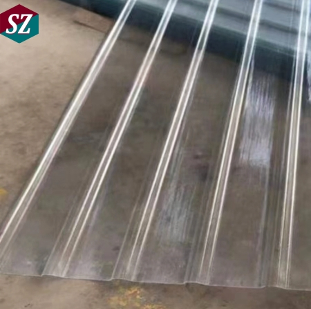 Anti-Corrosion Corrugated Plastic Fiberglass FRP Roofing Sheet
