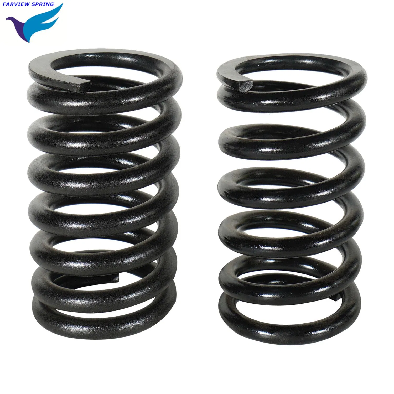 Rear Shock Absorber Locomotive Spring Large Diameter Hot Rolled Coil Railway Compression Spring