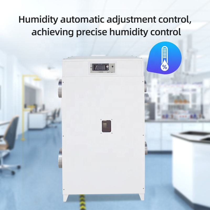 Air Purification Continuous Drainage Silent Operation Industrial Desiccant Rotor Dehumidifier