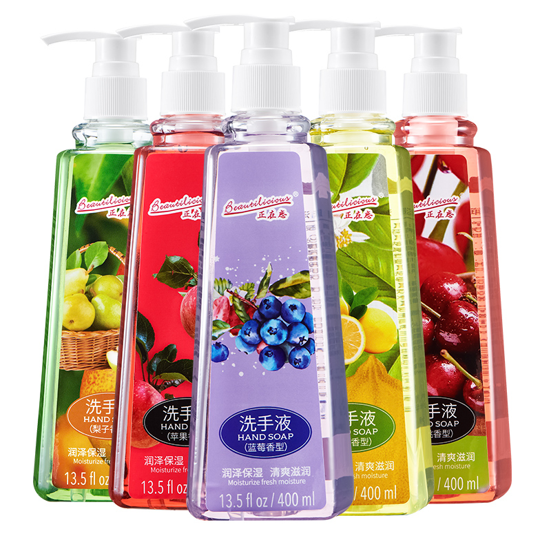 Hotel Best Soap Bottle Natural Fruit Hand Cleaning Organic Liquid Hand Soap