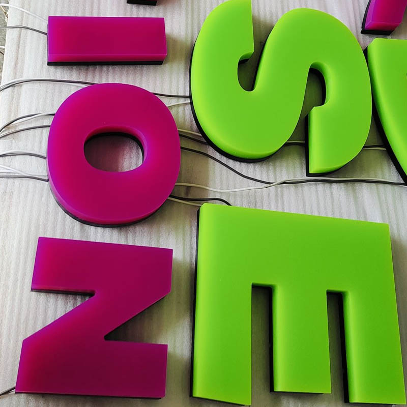 Erybaysign No MOQ Sign Manufacturer Acrylic Full LED Sign Eyecatching Signboard