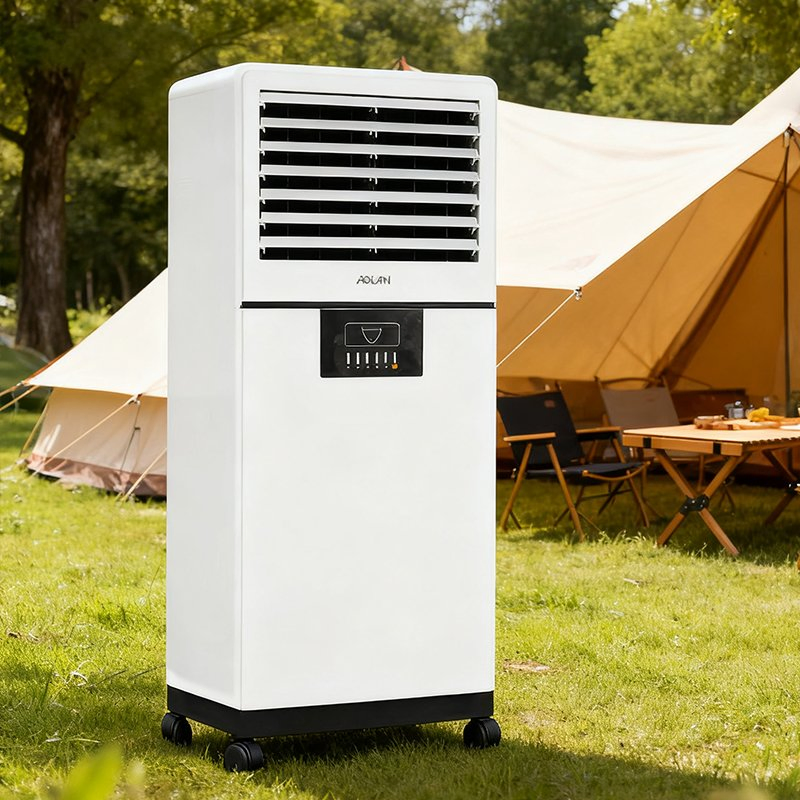 Aolan 3500m³/H 138cm Height Eco Movable Air Cooler for Home Bedroom & Office