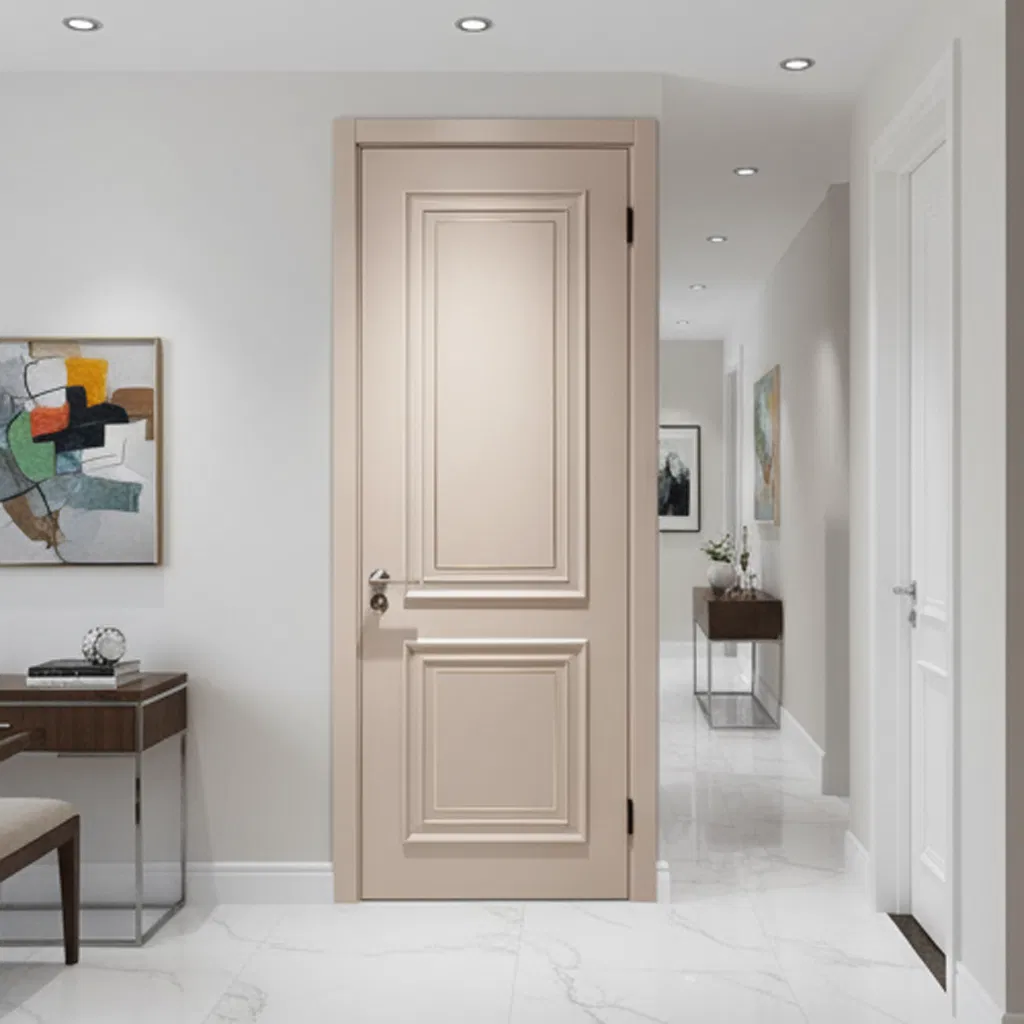 Wood Plastic Composite Majoys Customized Plywood Bedroom WPC Door