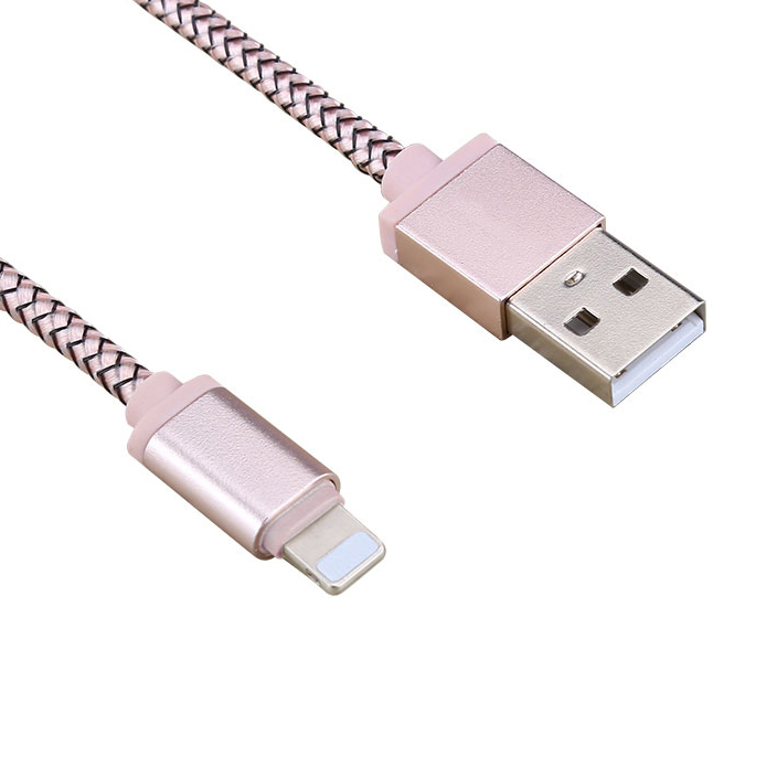Кабель Lightning с нейлоновой оплеткой для iPhone