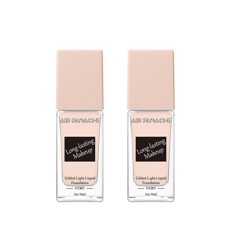 Private Label Color Changing Foundation Waterproof Moisturizing Sunscreen SPF 50 Full Coverage Liquid Foundation