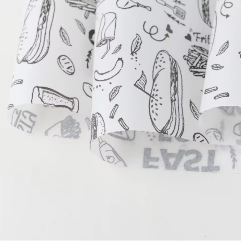 Food Packaging Paper, Restaurant Hamburger Paper