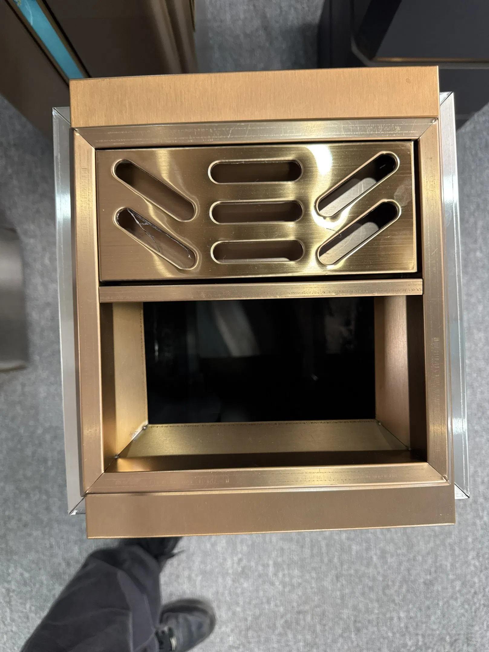 Промышленная урна из нержавеющей стали (Китай)