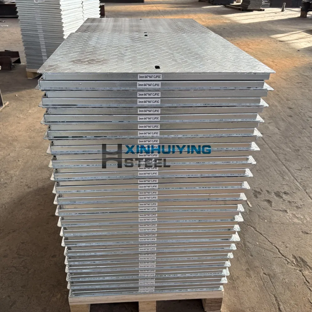 Wholesale Galvanized Carbon Steel Grating Floor Plate Pit Cover Fabrication Services Supplier