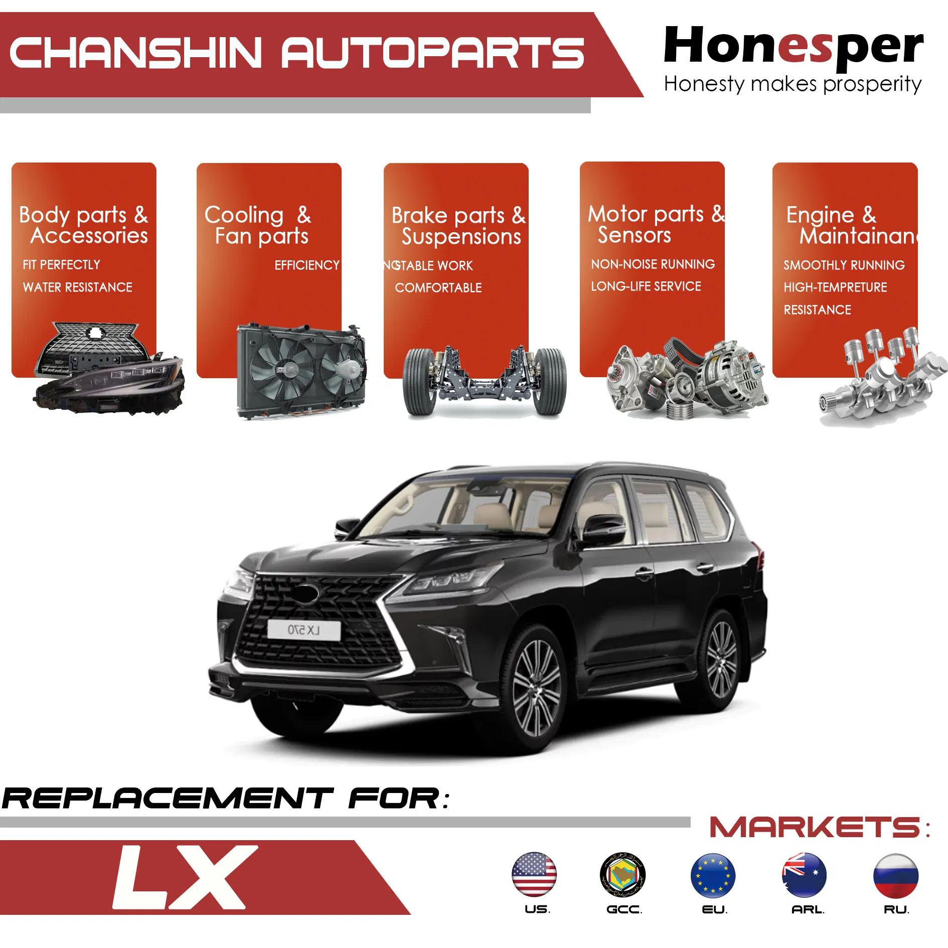 Боковое зеркало для Toyota Lexus LX 2012-2015, артикулы 87940-60K40, 87910-60K40