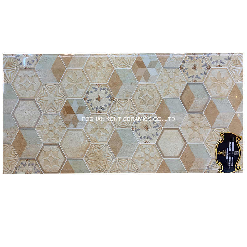 300X600mm Ceramic Tile with Flower Design for Wall and Floor