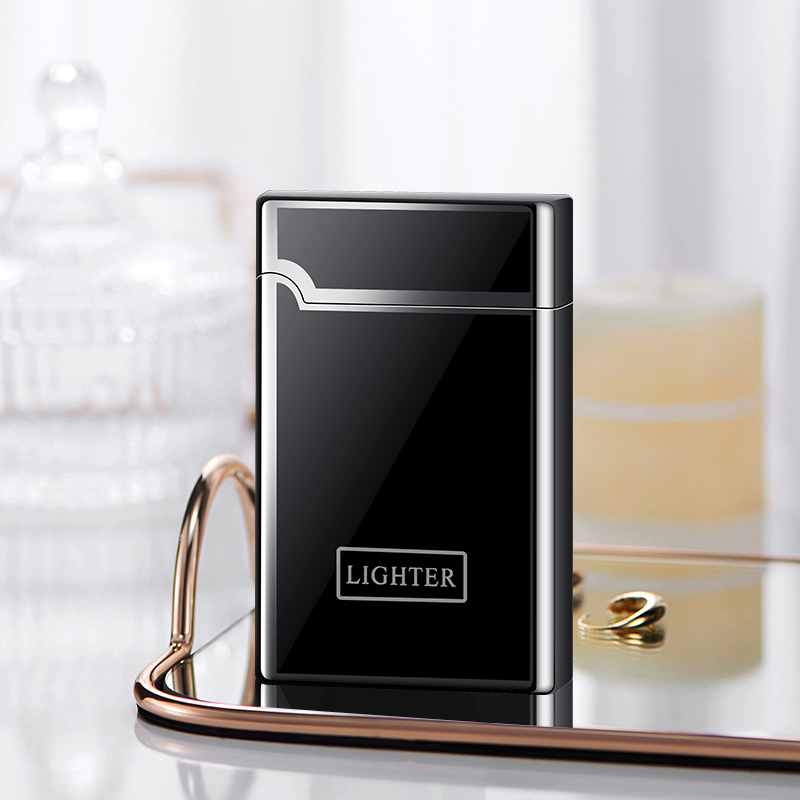 Simple and Luxurious Windproof Alloy Lighter and Cigarette Lighter