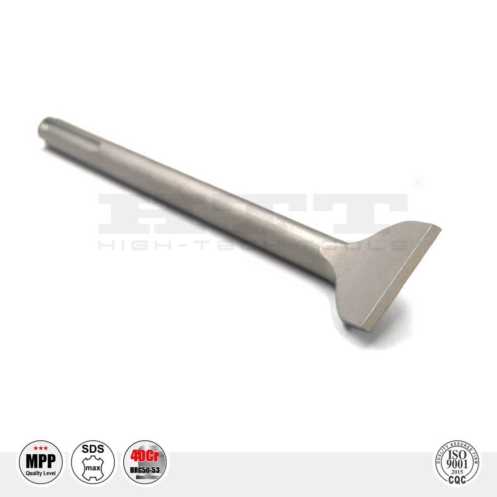Premium Alloy Steel Tile Hammer Chisel SDS Max for Paved Tile Ceramic Porcelain Breakage