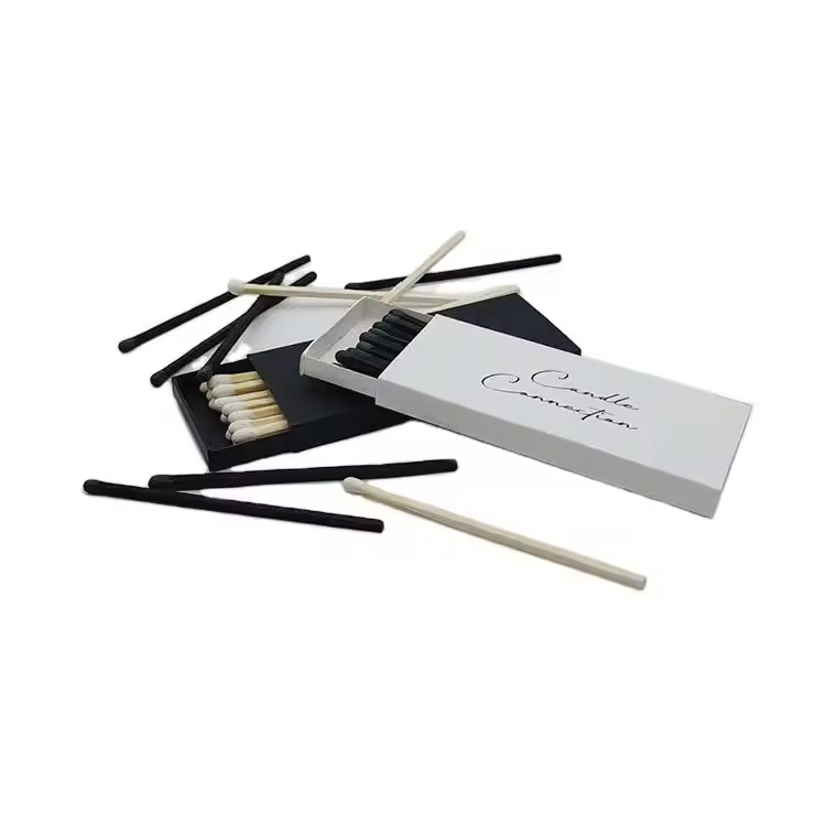 Matchbox Custom Logo Advertising Hotel Wood Packed Safety Fireplace Matches Safety Long Size Matches