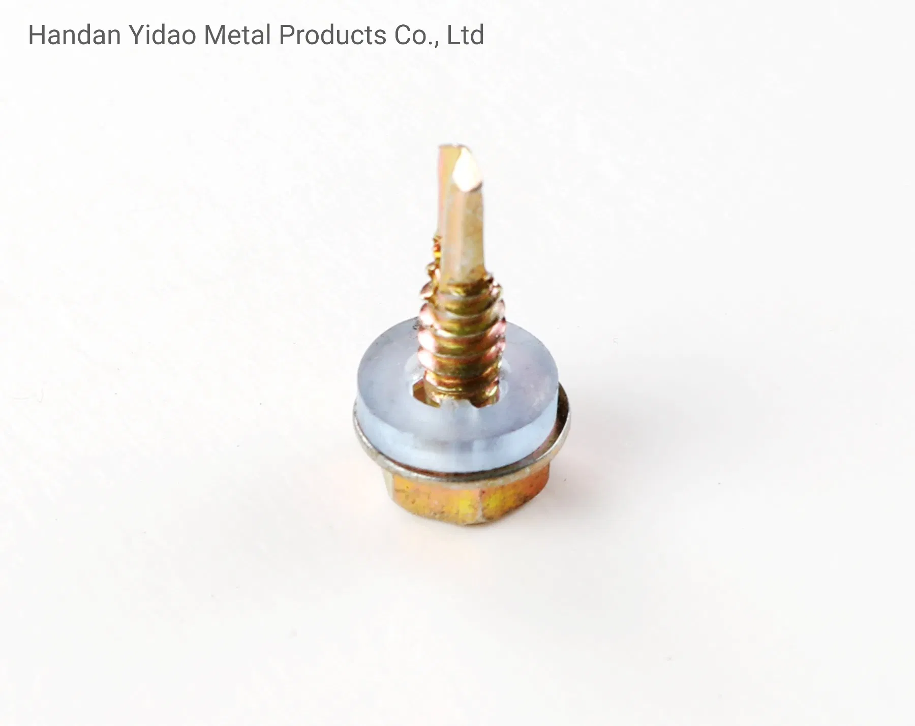 Yellow Plated Self Drilling Screw for Metal