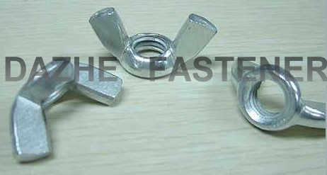 Carbon Steel Flange Nut Butterfly Wing Nut Hex Nuts