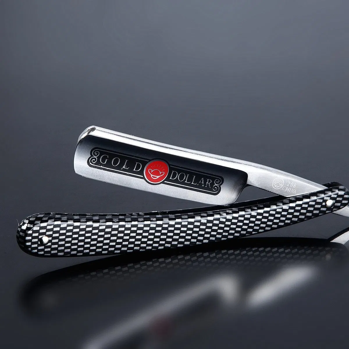 Classic Mens Barber Straight Beard Shaving Razor with ABS Handle