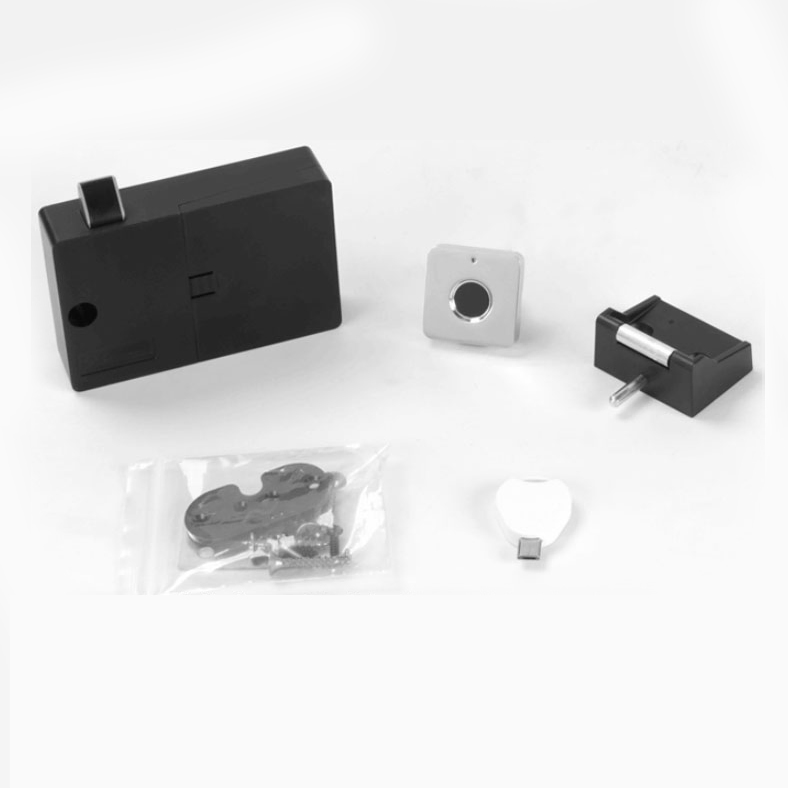 Electric Furniture Cabinet Office Fingerprint Code Lock Keyless Smart Drawer